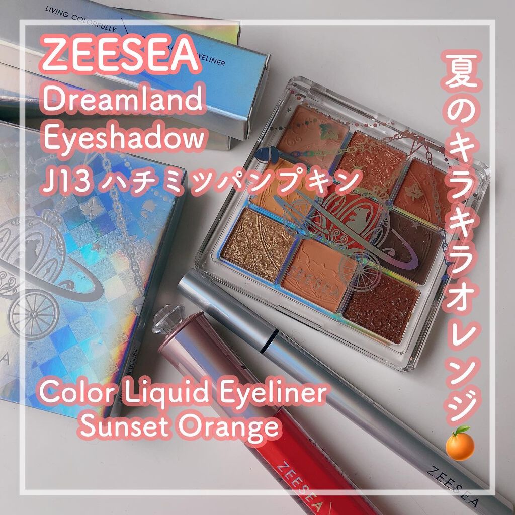 カラーリキッドアイライナー/ZEESEA/リキッドアイライナーを使ったクチコミ(1枚目)