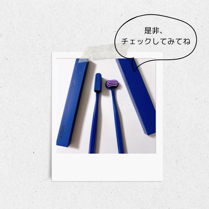 SMIZE 歯ブラシ/SMIZE/歯ブラシを使ったクチコミ(5枚目)