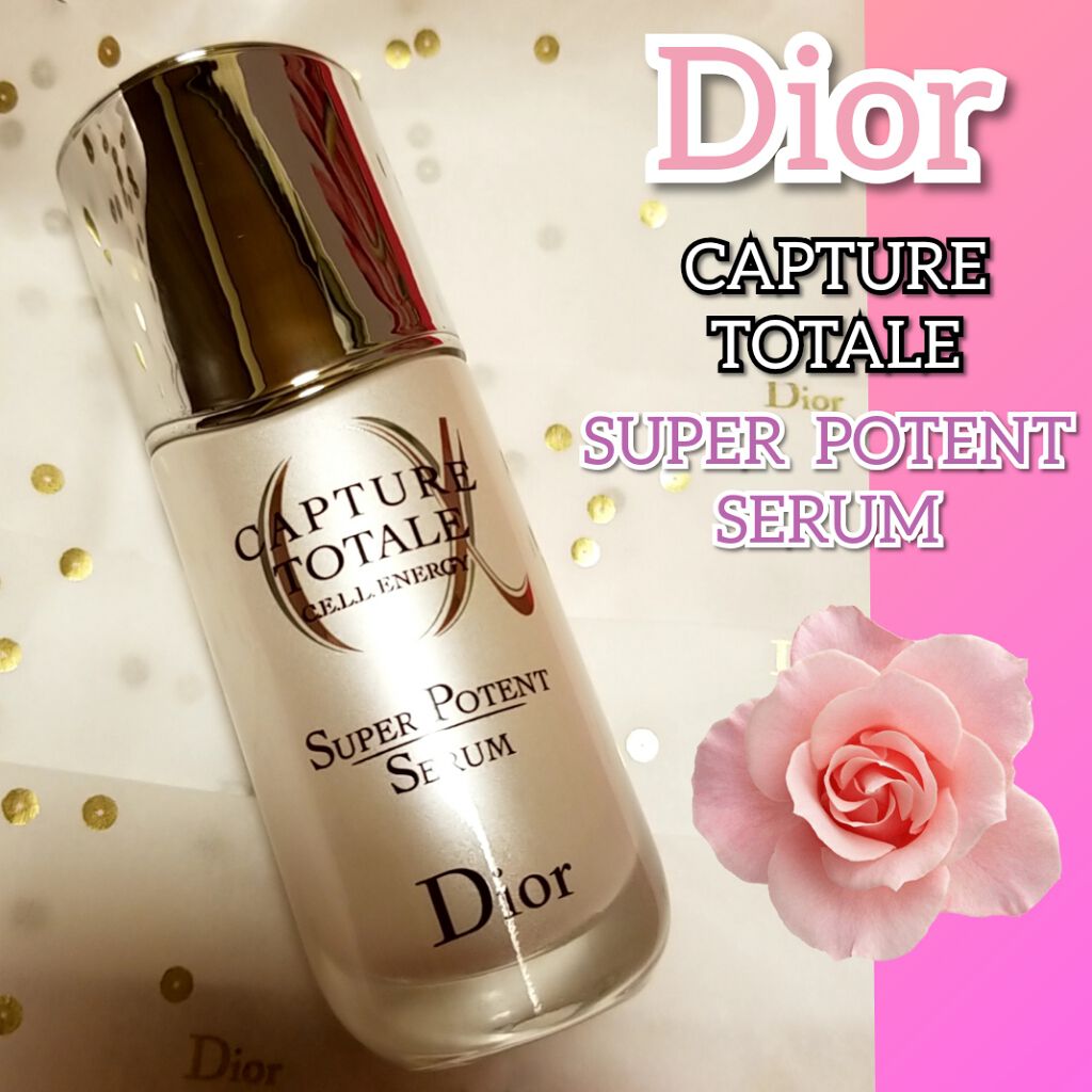 【旧】カプチュール トータル セル ENGY スーパー セラム/Dior/美容液を使ったクチコミ(1枚目)