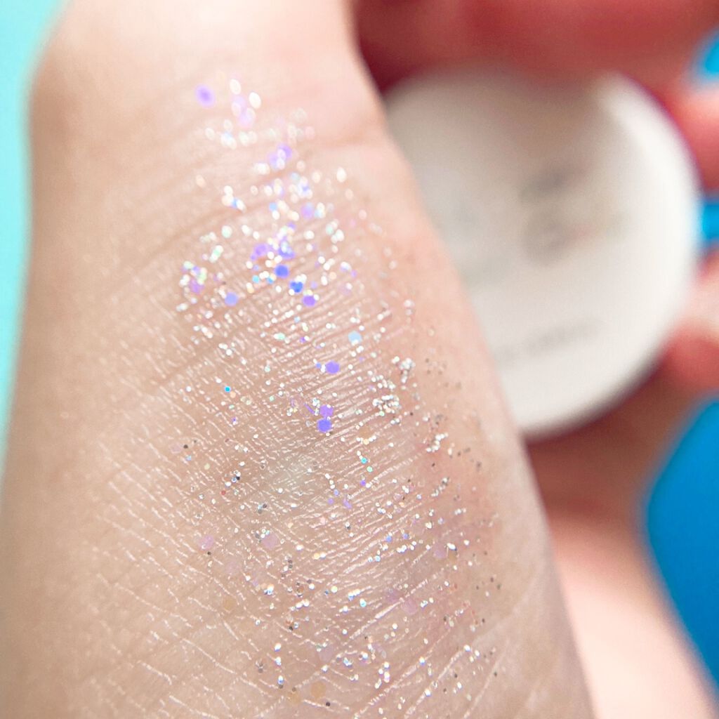 ゲットルーズグリッタージェル/unleashia/グリッターを使ったクチコミ(8枚目)