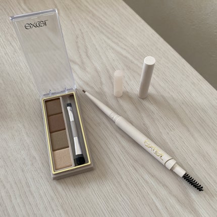 カラーエディットスリムブロウ/excel/アイブロウペンシルを使ったクチコミ(2枚目)