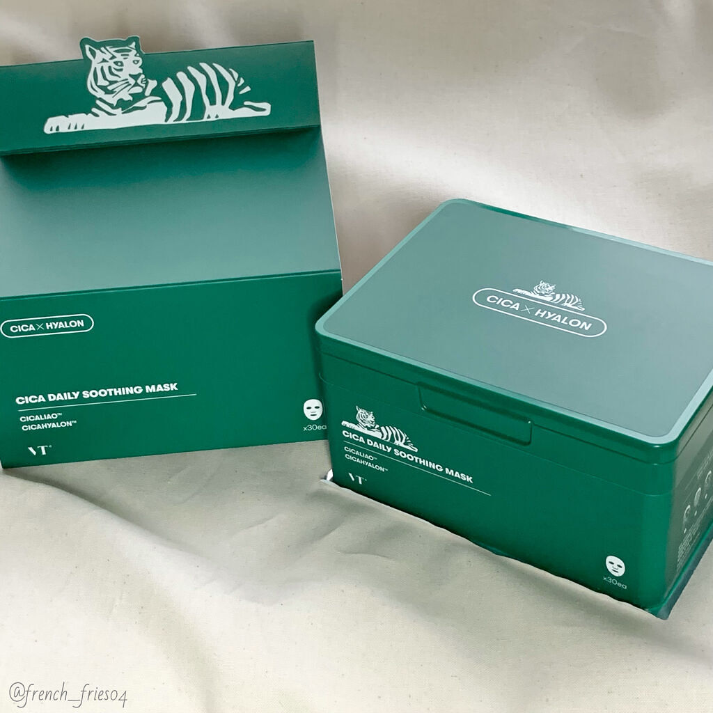 CICA デイリースージングマスク/VT/シートマスク・パックを使ったクチコミ（2枚目）