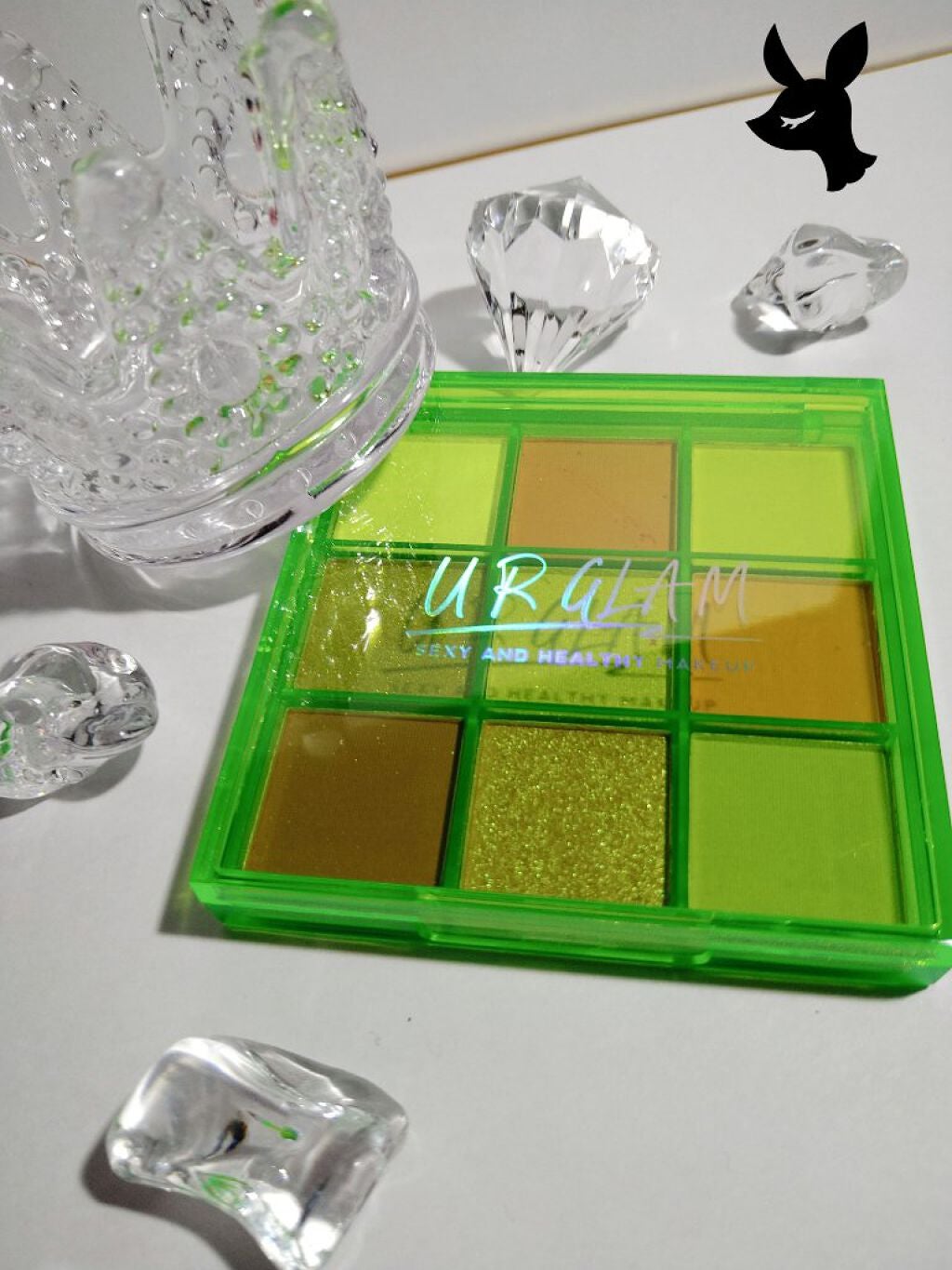 UR GLAM BLOOMING EYE COLOR PALETTE/U R GLAM/アイシャドウパレットを使ったクチコミ(4枚目)