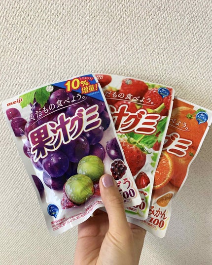果汁グミ/明治/食品を使ったクチコミ(1枚目)