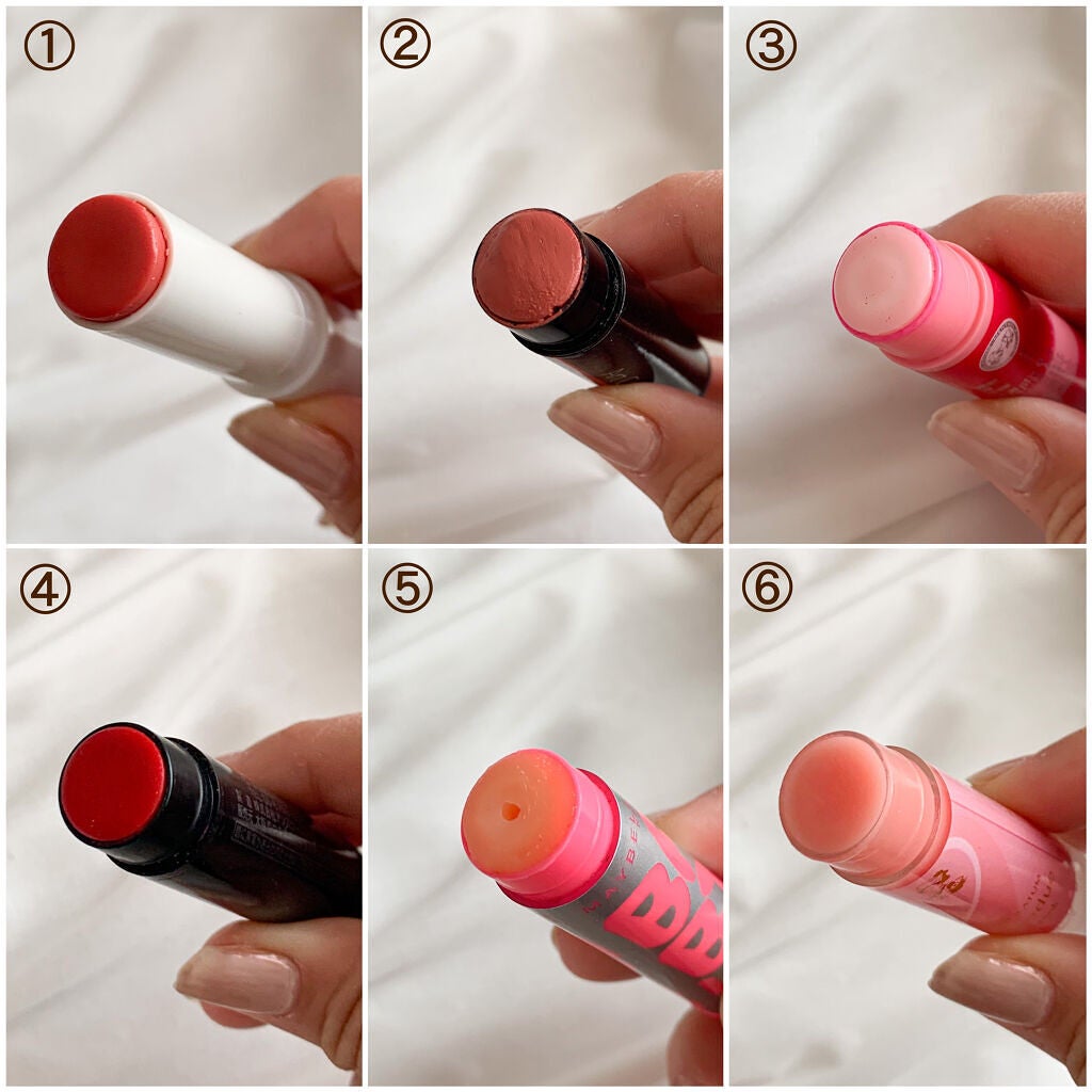 リップクリーム ピンクグロウ/MAYBELLINE NEW YORK/リップケアを使ったクチコミ(8枚目)