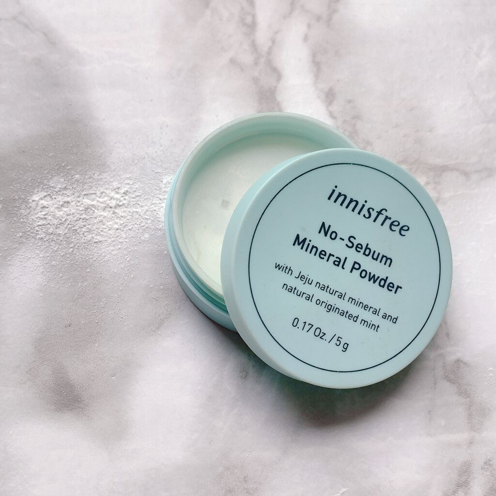 ノーセバム　ミネラルパウダー　N/innisfree/ルースパウダーを使ったクチコミ（1枚目）