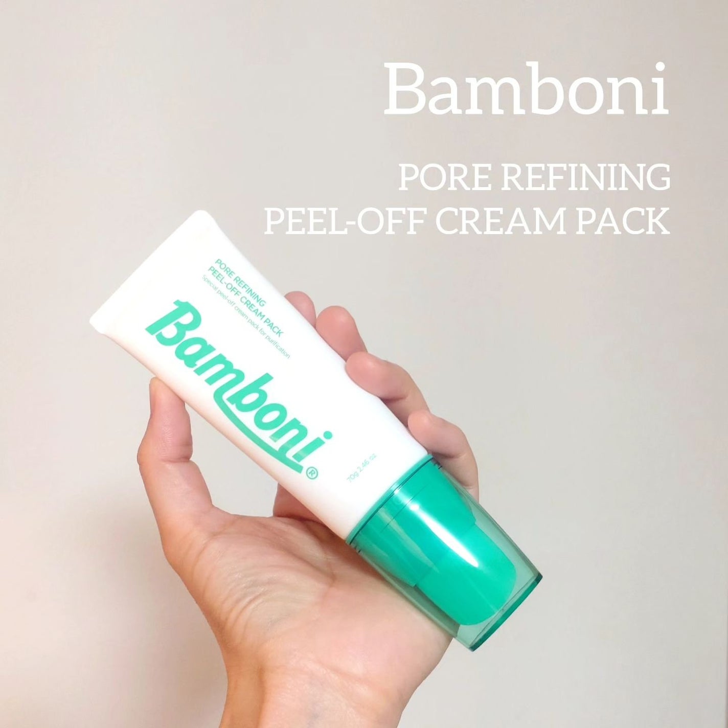 kt on LIPS 「Bamboniピールオフクリームパック#PR角質ケア/美容パッ..」(1枚目)