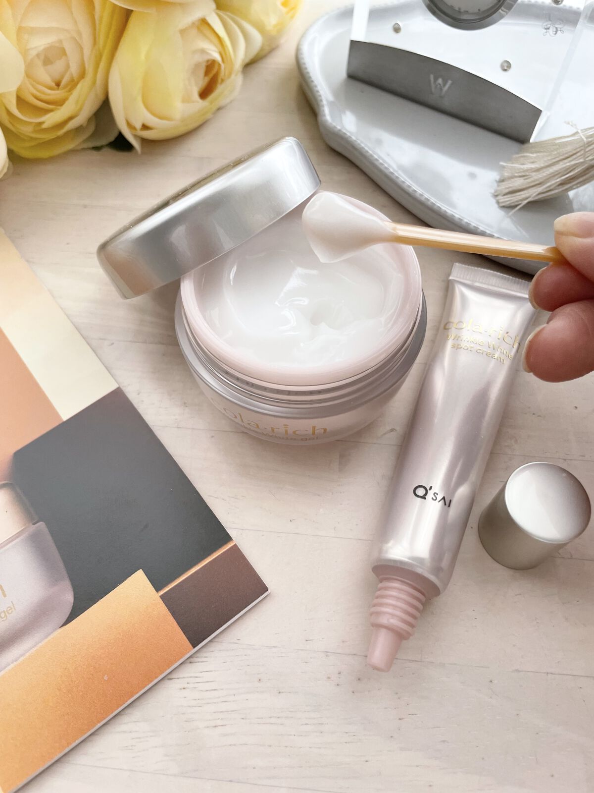 リンクルホワイトスポットクリーム/コラリッチ/フェイスクリームを使ったクチコミ（2枚目）