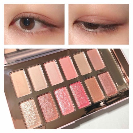 バレンタインボックス3ローズモーメント/VAVI MELLO/アイシャドウパレットを使ったクチコミ(3枚目)