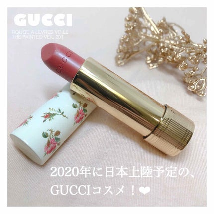 グッチ ルージュ ア レーヴル ヴォワル/GUCCI beauty/口紅を使ったクチコミ(1枚目)