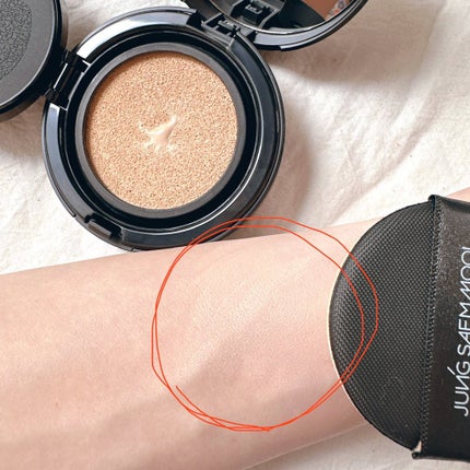 ジョンセンムル スキンヌーダーロングウェアクッション/JUNG SAEM MOOL/クッションファンデーションを使ったクチコミ(4枚目)