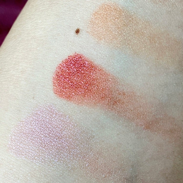 オールザットグリターズ ライトリフレクティング チークパレット /NARS/パウダーチークを使ったクチコミ(10枚目)