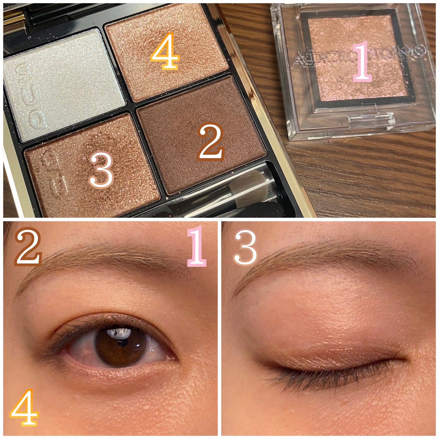 アディクション ザ アイシャドウ スパークル/ADDICTION/単色アイシャドウを使ったクチコミ(2枚目)