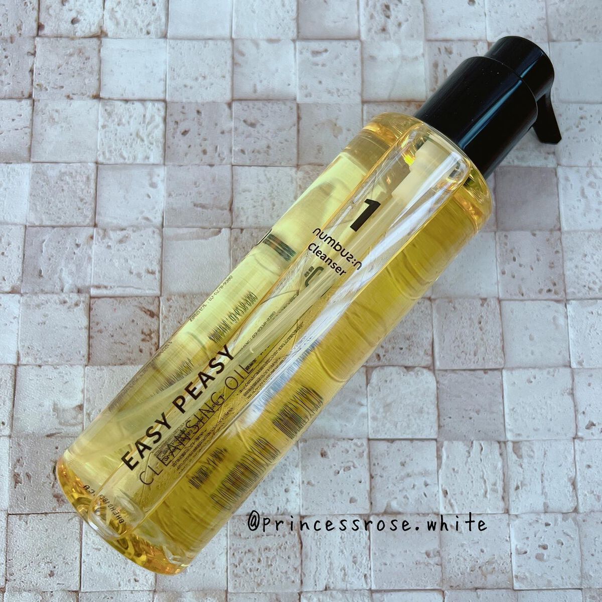 1番 さっぱりすっきりクレンジングオイル/numbuzin/オイルクレンジングを使ったクチコミ(4枚目)
