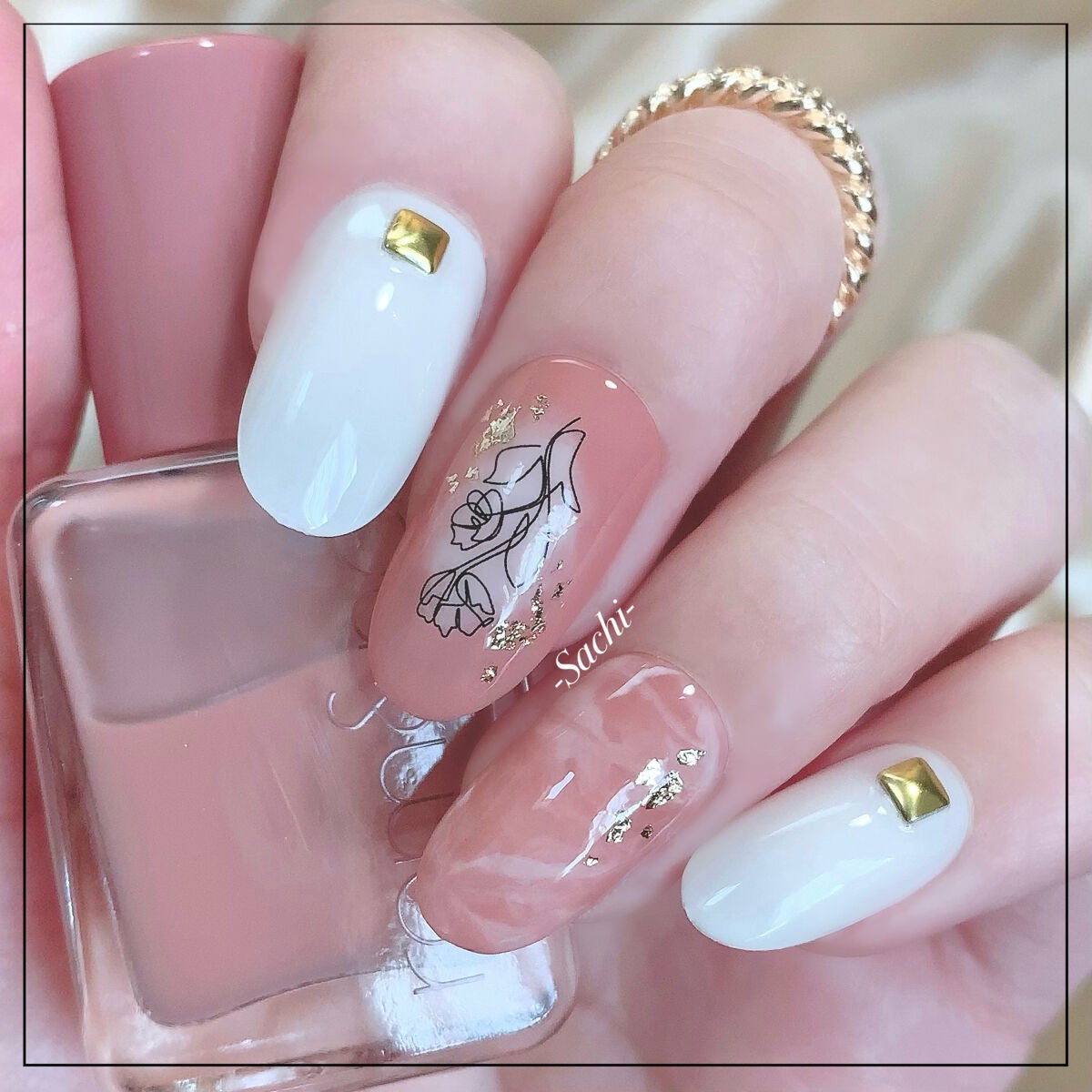 ムードペブルネイル/rom&nd/マニキュアを使ったクチコミ(2枚目)