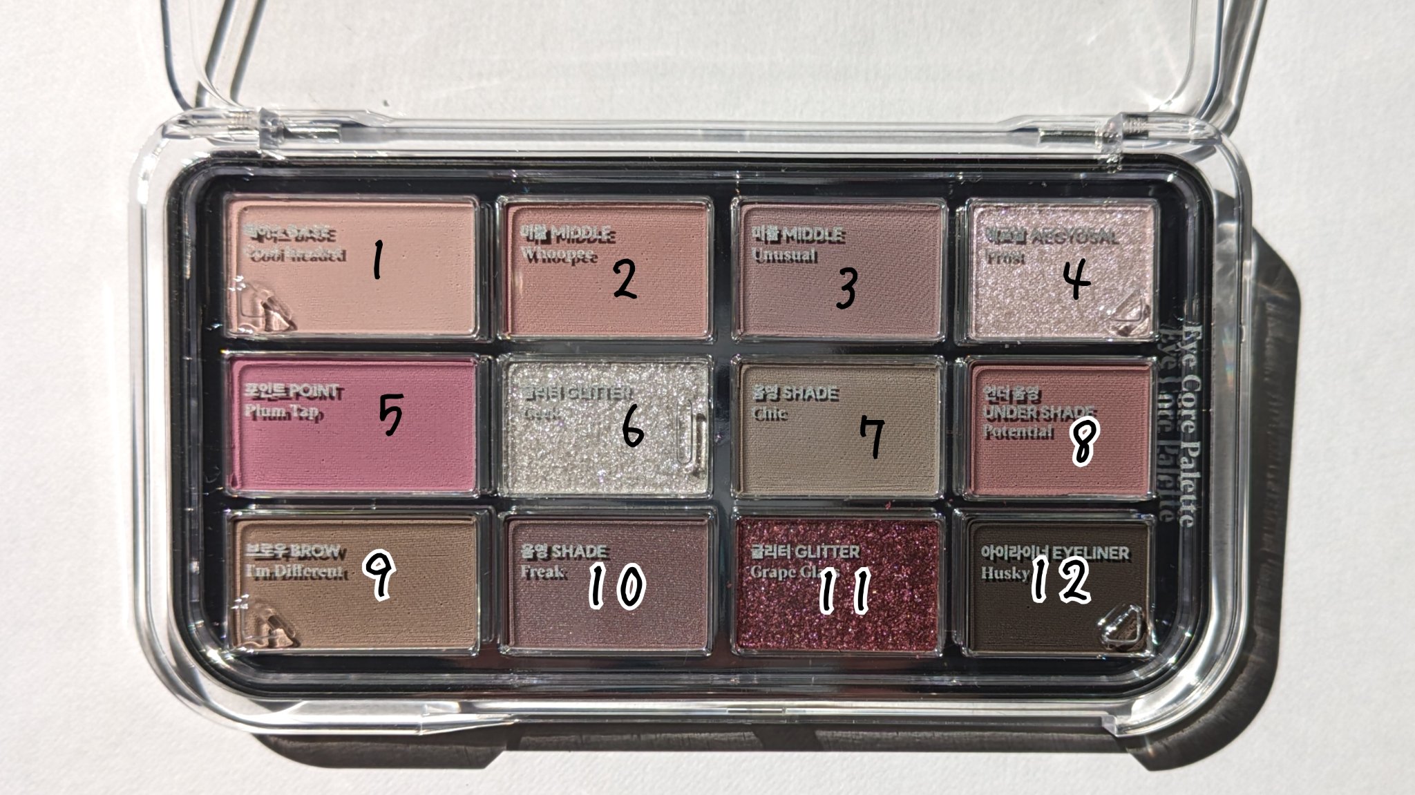 アイコアパレット/espoir/アイシャドウパレットを使ったクチコミ（2枚目）