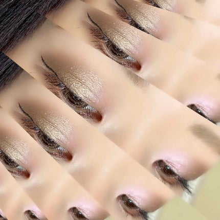 UR GLAM POWDER EYESHADOW ゴールドブラウン〈パールラメ〉/U R GLAM/単色アイシャドウを使ったクチコミ(3枚目)