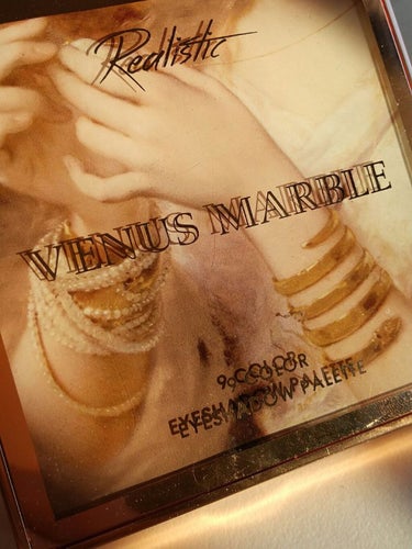 VenusMarble 9色アイシャドウパレット Realistic(リアリスティック）/Venus Marble/パウダーアイシャドウを使ったクチコミ（1枚目）