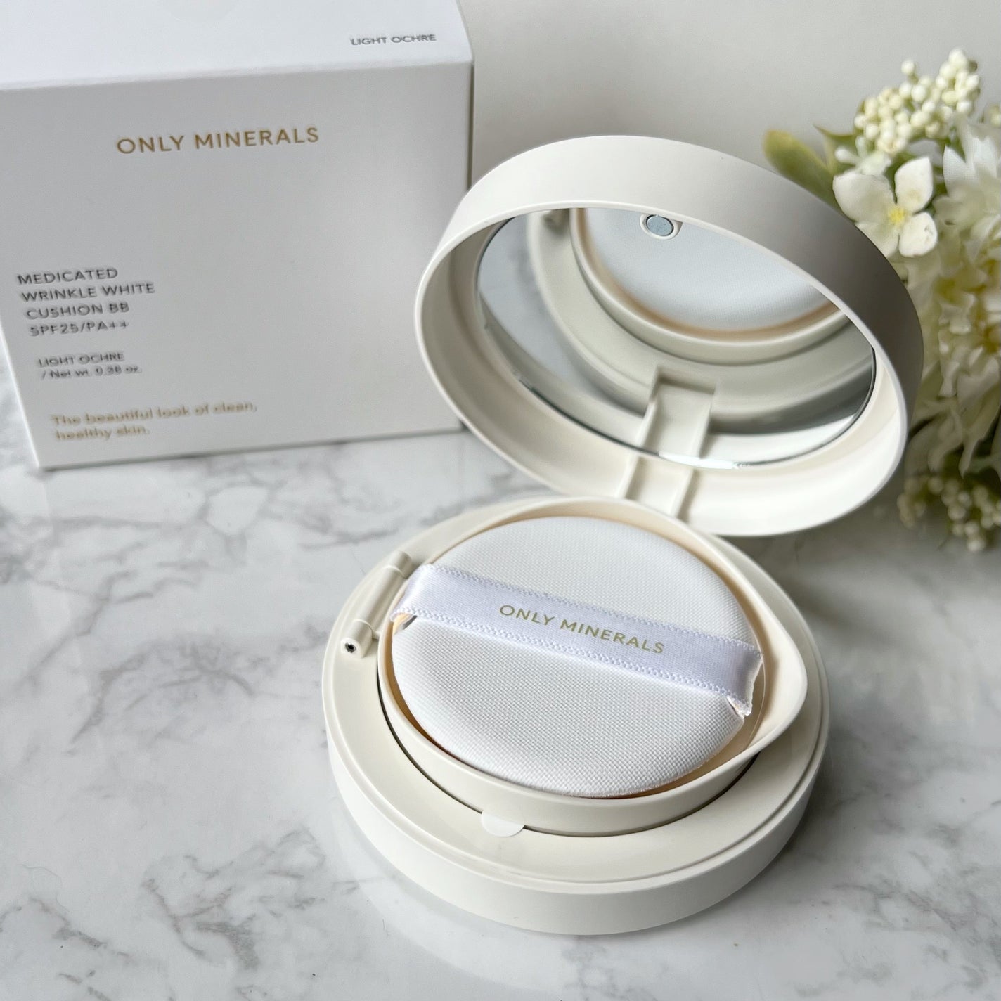 薬用 リンクルホワイト クッションBB/ONLY MINERALS/クッションファンデーションを使ったクチコミ(4枚目)