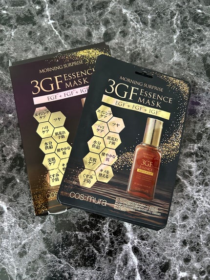 @m0_chan ♡フォロバ100♡ on LIPS 「3GFESSENCFMASKエイジングケア ツヤ ハリケア肌荒..」(1枚目)