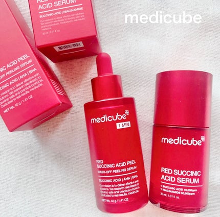 レッドアクネピーリングセラム/MEDICUBE/美容液を使ったクチコミ(1枚目)