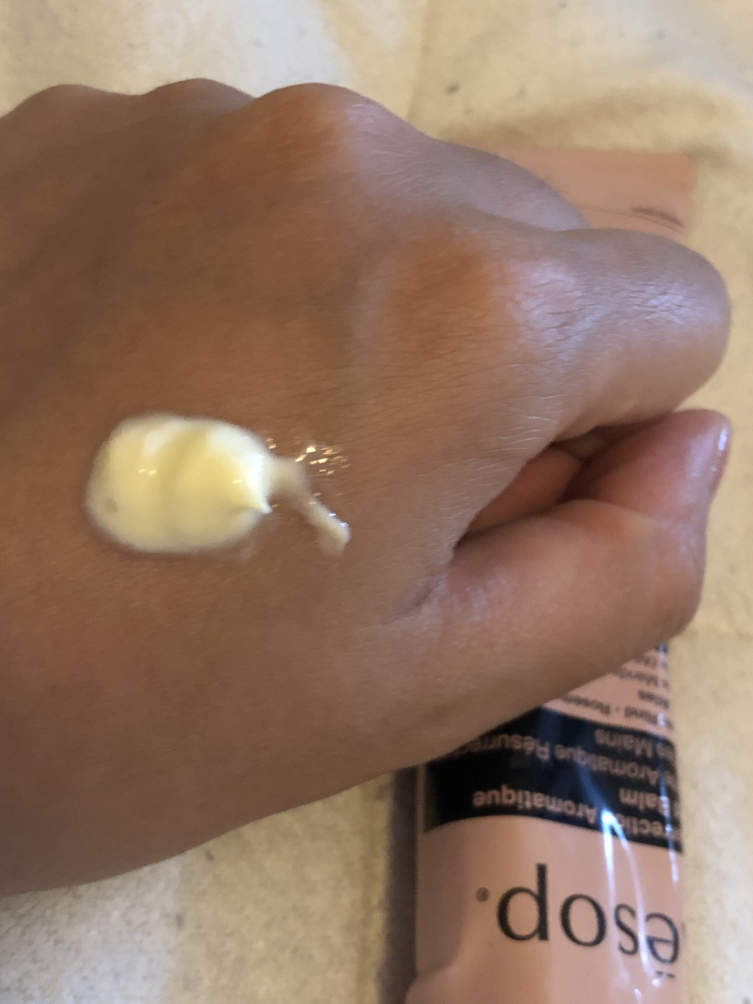 アンドラム アロマティック ハンドバーム/Aesop/ハンドクリームを使ったクチコミ（3枚目）