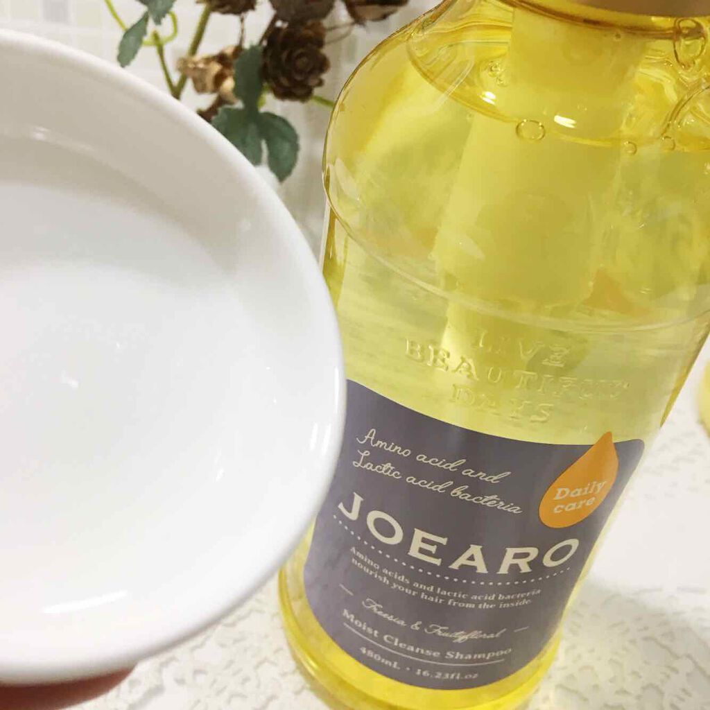 モイストクレンズシャンプー／モイストスリークトリートメント/JOEARO/市販シャンプーを使ったクチコミ（2枚目）