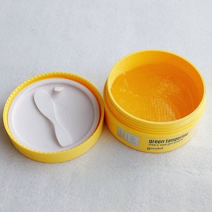 グリーンタンジェリン ビタC アイジェルパッチ/goodal/アイケア・アイクリームを使ったクチコミ(2枚目)