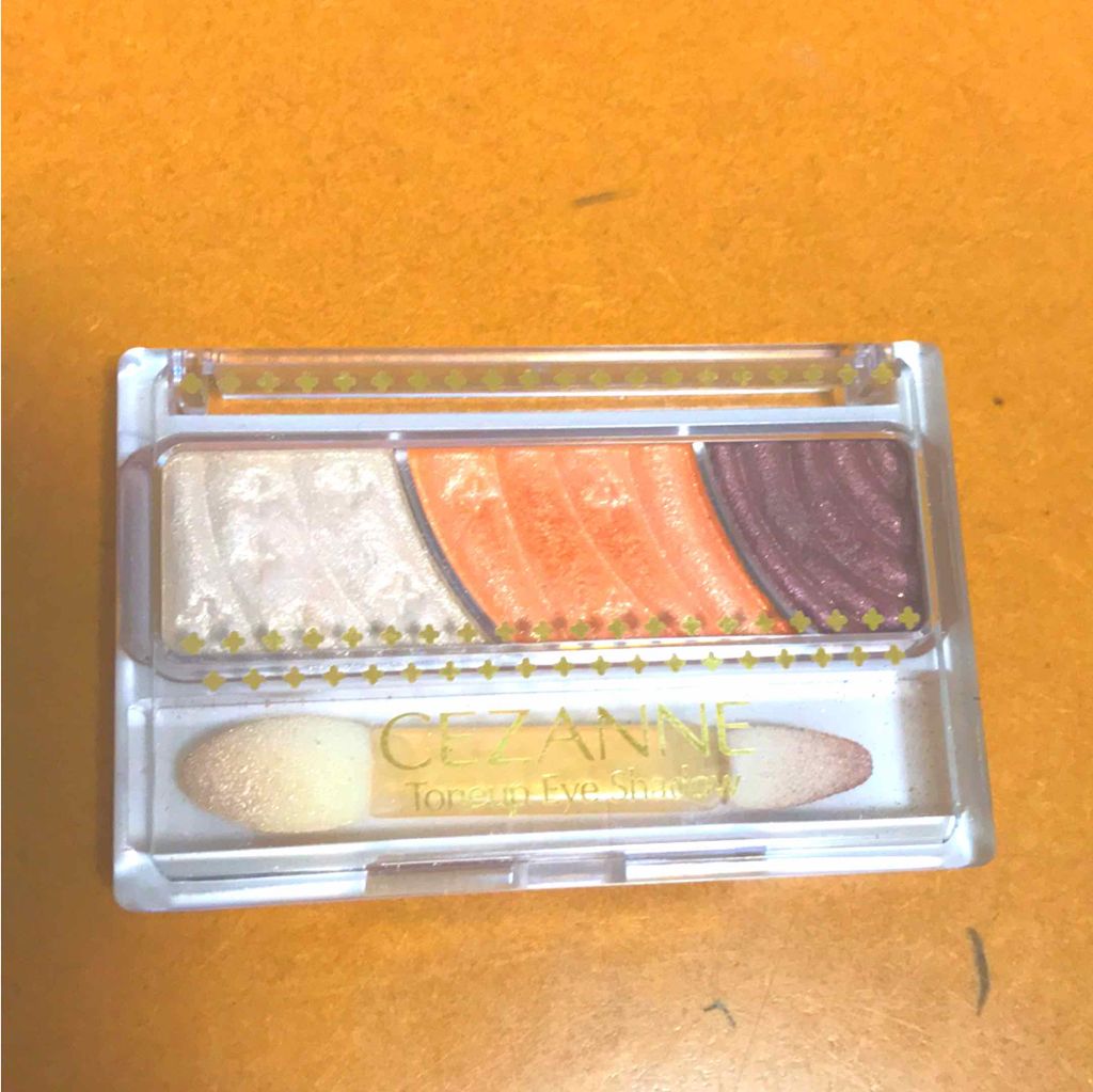 トーンアップアイシャドウ/CEZANNE/アイシャドウパレットを使ったクチコミ(1枚目)