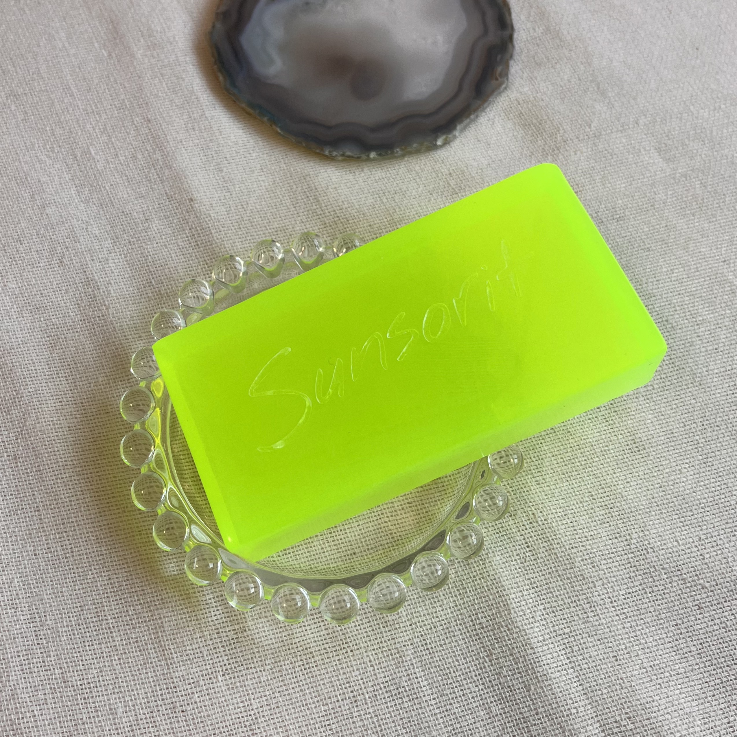 スキンピールバー AHA/サンソリット/洗顔石鹸を使ったクチコミ（1枚目）