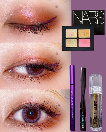 スキルレスライナー/LUMIURGLAS/リキッドアイライナーを使ったクチコミ(2枚目)