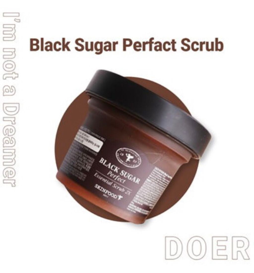 ブラックシュガー パーフェクト エッセンシャル スクラブ2X/SKINFOOD/洗い流すパック・マスクを使ったクチコミ(4枚目)