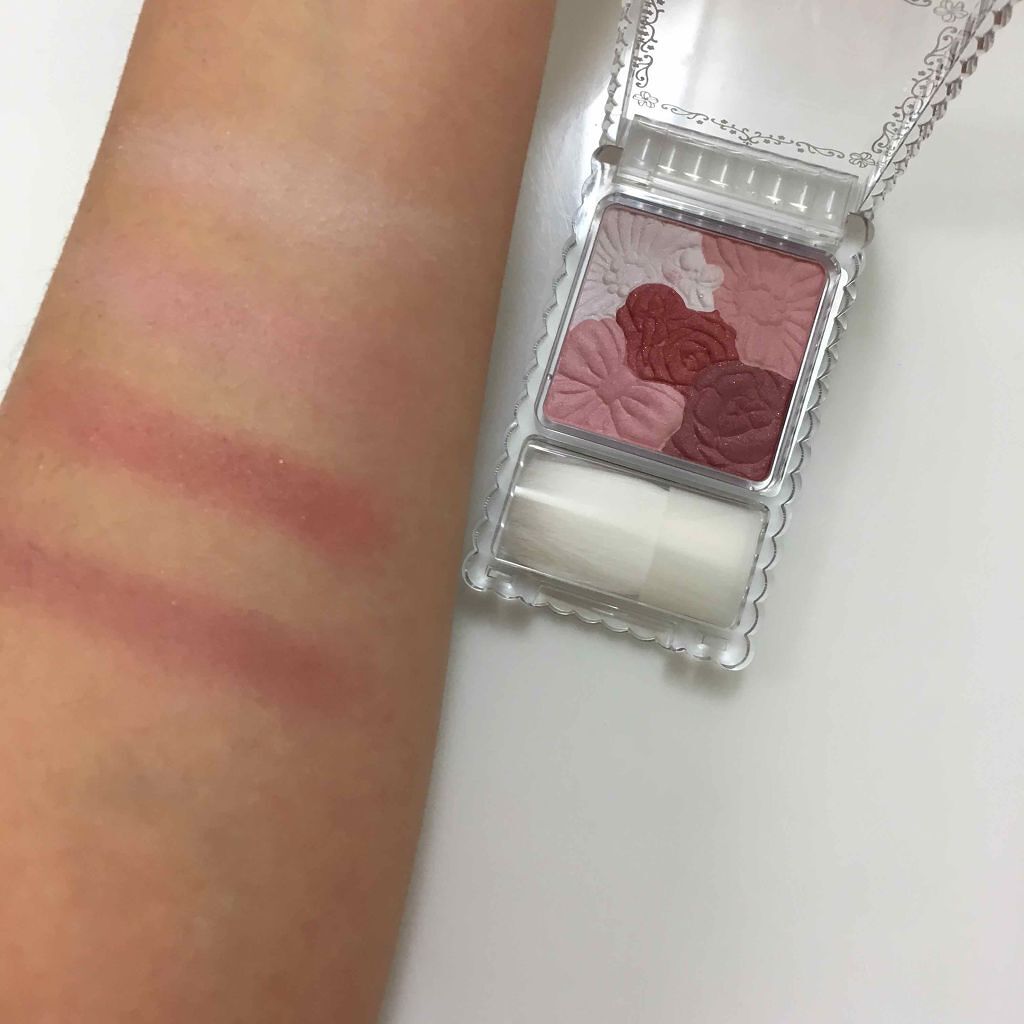 グロウフルールチークス/キャンメイク/パウダーチークを使ったクチコミ（3枚目）