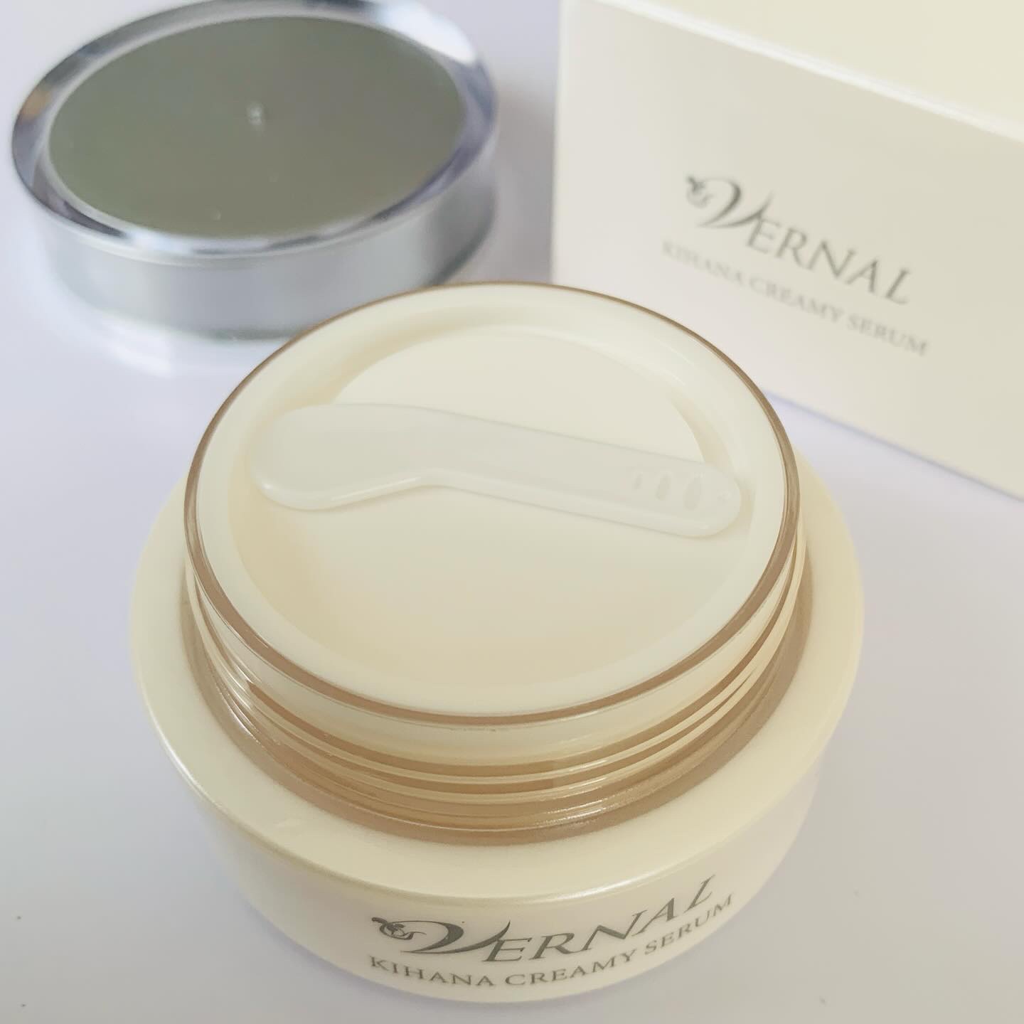 キハナクリーミーセラム/ヴァーナル/美容液を使ったクチコミ（2枚目）