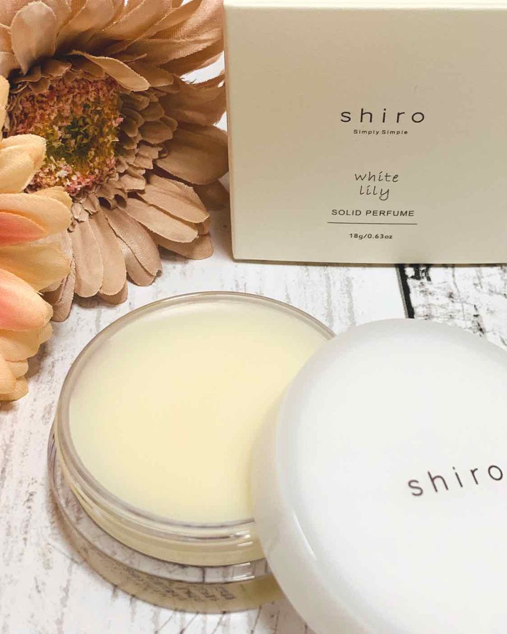 ホワイトリリー 練り香水/SHIRO/練り香水を使ったクチコミ(2枚目)