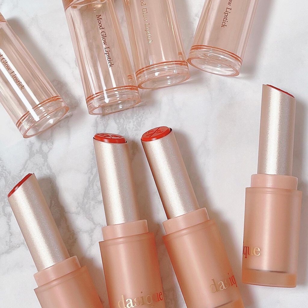 ムードグロウリップスティック/dasique/口紅を使ったクチコミ(7枚目)