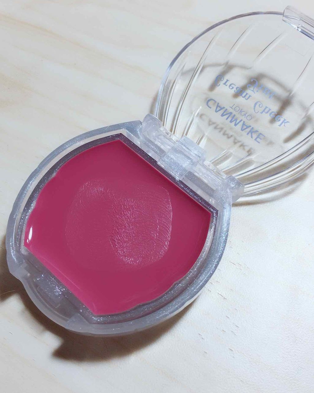 クリームチーク ティント/キャンメイク/ジェル・クリームチークを使ったクチコミ(3枚目)