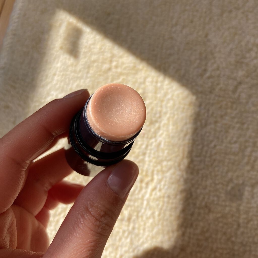 UR GLAM FACE GLOSS STICK/U R GLAM/ジェル・クリームチークを使ったクチコミ(2枚目)