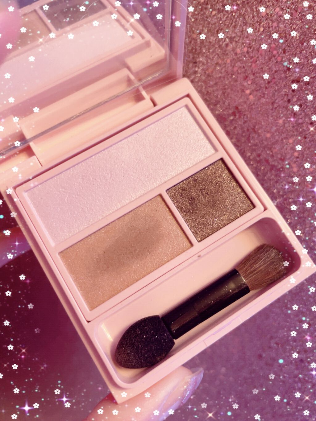 フーミー アイシャドウパレット center pink/WHOMEE/アイシャドウパレットを使ったクチコミ（2枚目）