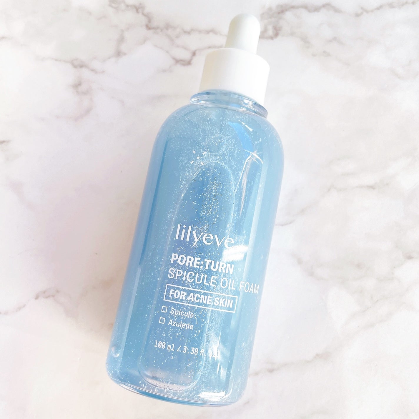 ポアターンスピキュールオイルフォーム/リリーイブ/オイルクレンジングを使ったクチコミ(4枚目)