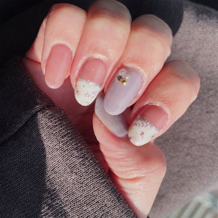 しずくネイルシール/キャンドゥ/ネイルシールを使ったクチコミ(5枚目)