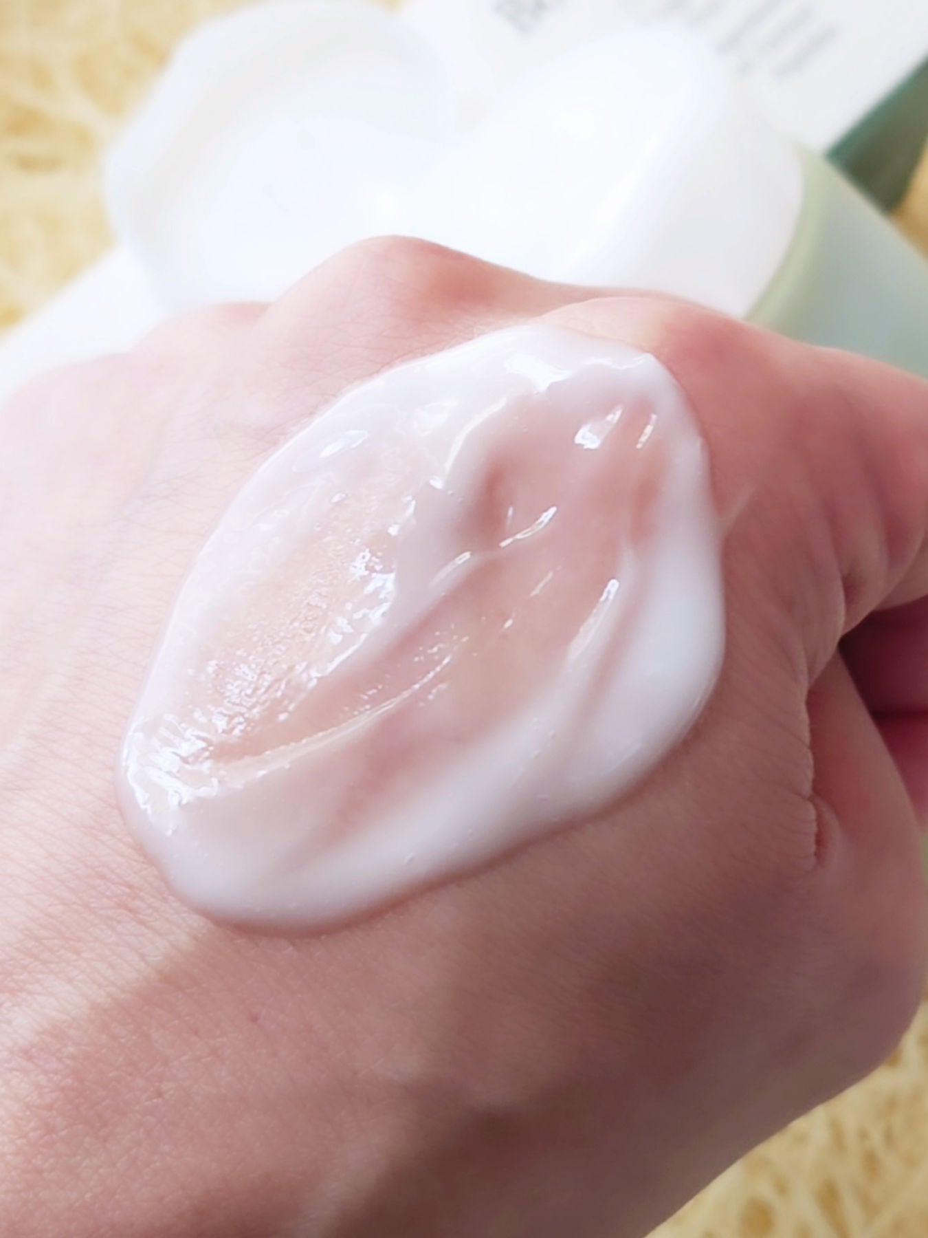 グリーンティーウォーターボム/Bonajour/フェイスクリームを使ったクチコミ(5枚目)