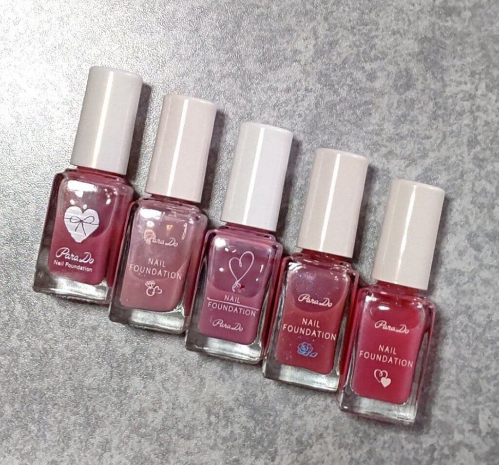 ネイルファンデーション/パラドゥ/マニキュアを使ったクチコミ（1枚目）