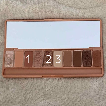 プレイカラー アイシャドウ/ETUDE/アイシャドウパレットを使ったクチコミ(2枚目)