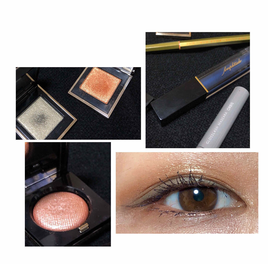 エクストラボリューム カラーマスカラ 04 ネイビー/Amplitude/マスカラを使ったクチコミ（2枚目）