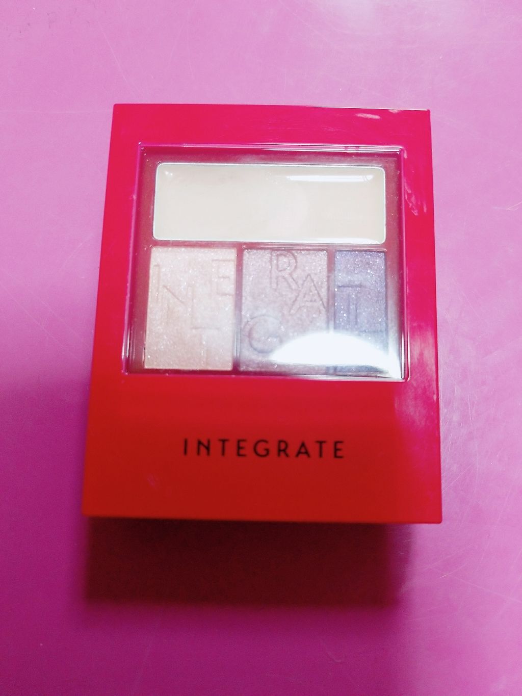 アクセントカラーアイズ CC/インテグレート/アイシャドウパレットを使ったクチコミ(2枚目)