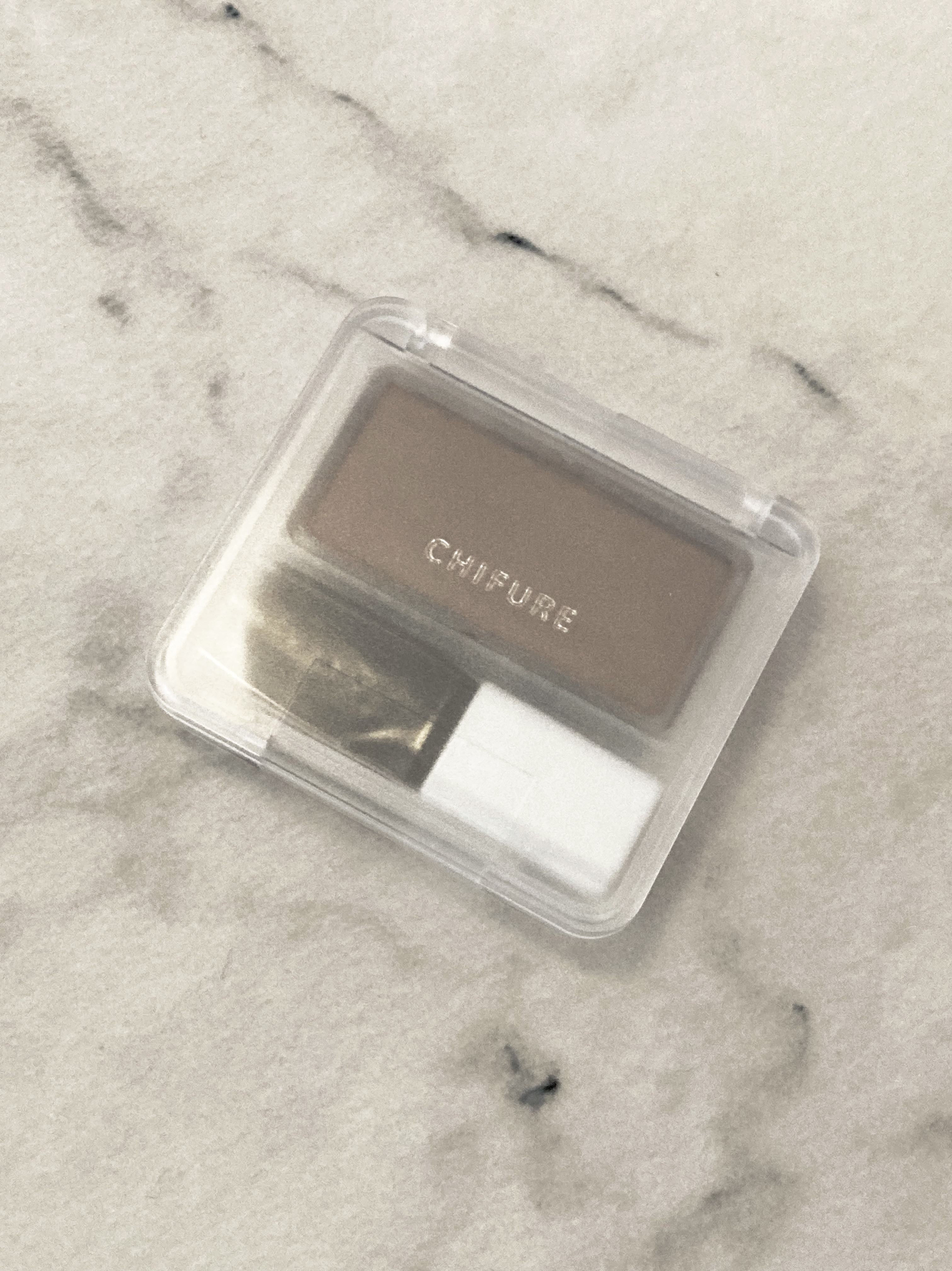 シェーディング パウダー  2 グレイッシュ ブラウン/ちふれ/シェーディングを使ったクチコミ（1枚目）