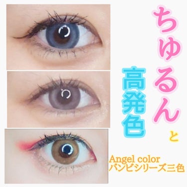 Angelcolor Bambi Series 1day /AngelColor/ワンデー（１DAY）カラコンを使ったクチコミ（1枚目）