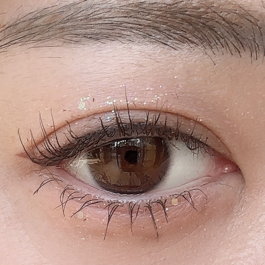 グリッターアイシャドウ/Dear.A/グリッターを使ったクチコミ（3枚目）