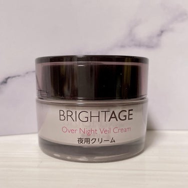 オーバーナイト ヴェールクリーム/BRIGHTAGE/フェイスクリームを使ったクチコミ（3枚目）